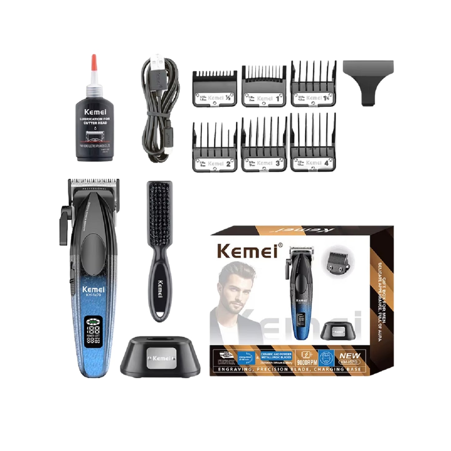 MAQUINA KEMEI KM-1670